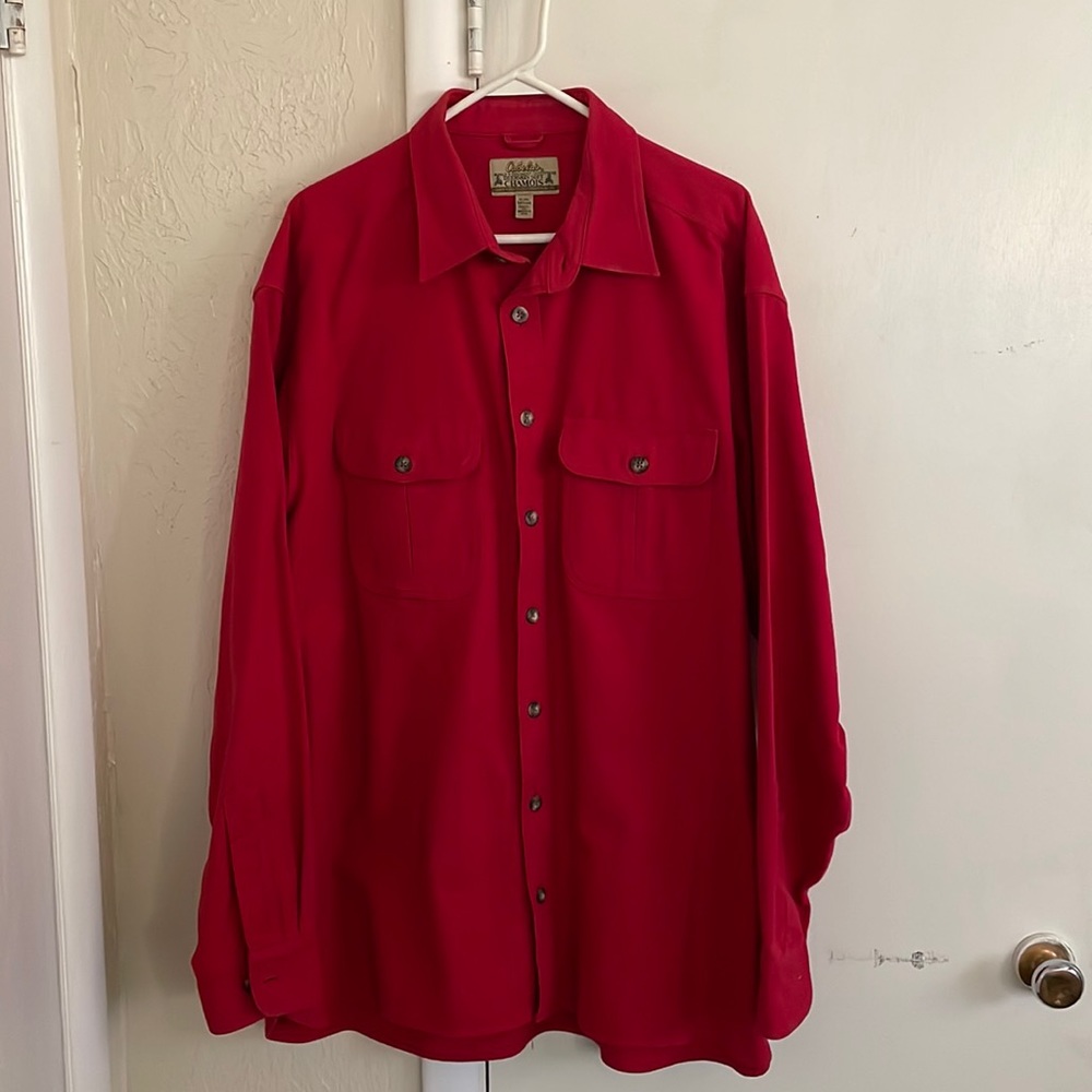 Long sleeve chamois shirt
